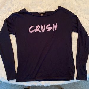 Victoria’s Secret long Sleeve Tee CRUSH Size XS